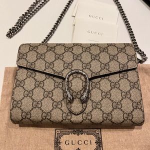 DIONYSUS GG SUPREME CHAIN WALLET